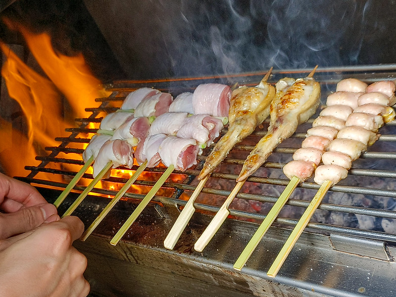 老藏野炭火居酒屋-板橋江翠店│捷運江子翠站口味好，真炭火串燒的美味居酒屋